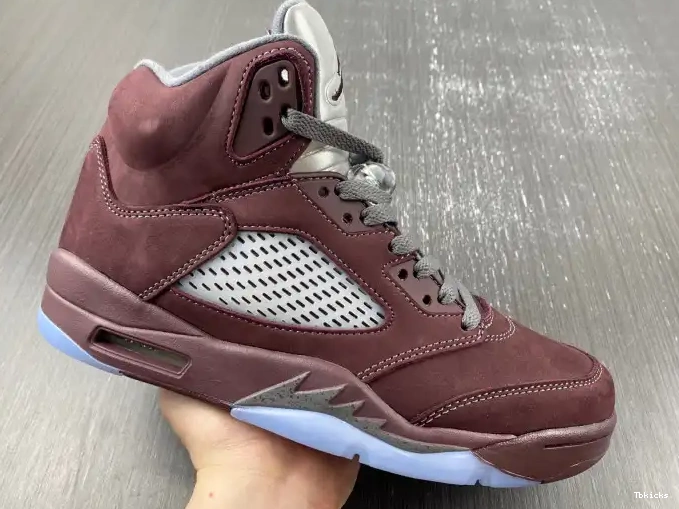 Cheap TBK Burgundy Jordan 5 DZ4131-600 Air 0501